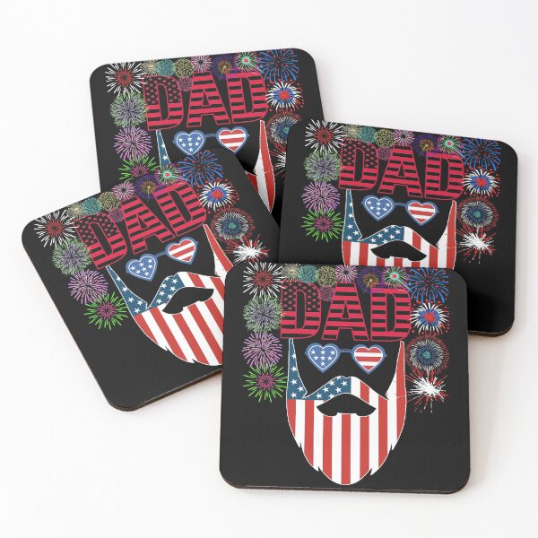 Item preview, Usa Dad Beard   designed and sold by WoodburyLake.