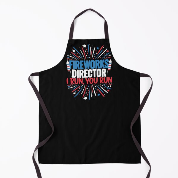 Item preview, Fireworks Director i Run You Run Funny 4th of July designed and sold by Go-Fun.