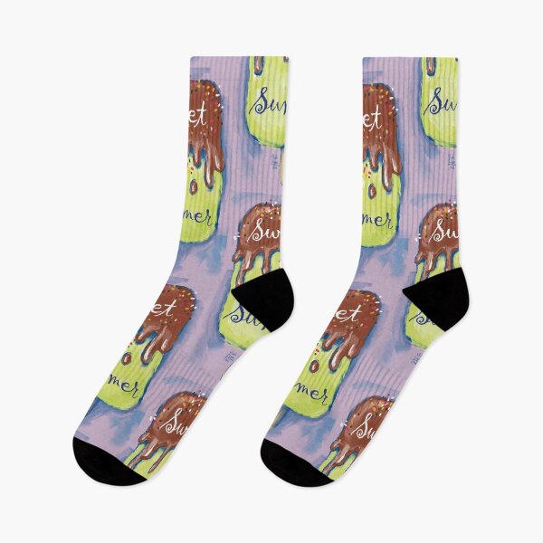 Item preview, Sweet cold colourful  ice cream. Hot summer time. designed and sold by RukkiZukkiArt.