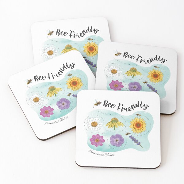 Item preview, Bee friendly - Harmonious Nature - Protect environment - Edicational designed and sold by MagaliC.