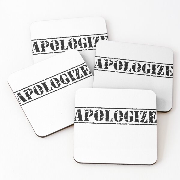 Item preview, apologize designed and sold by NexiPrint.