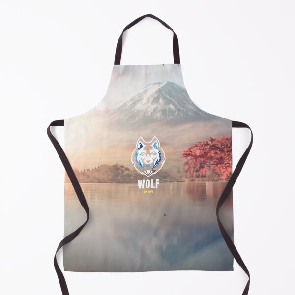 Item preview, Mountain Fuji Wolf Man designed and sold by Gabrielaxel300.