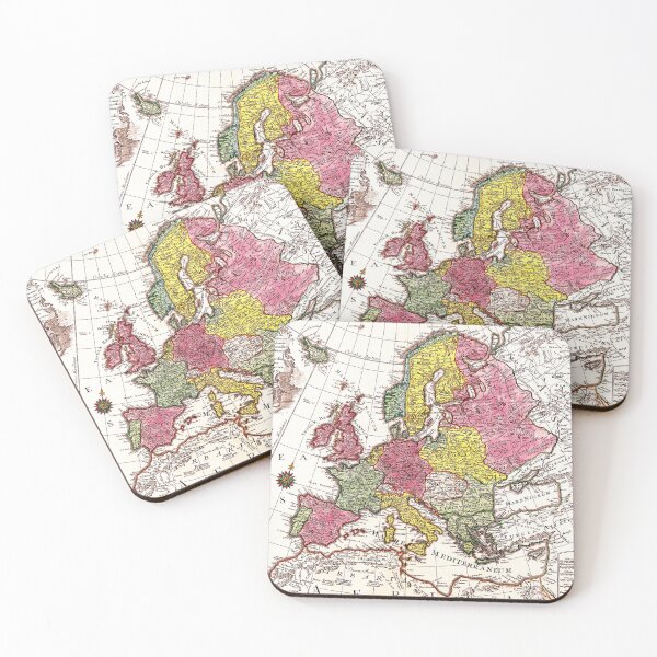 Item preview, Europe Old Map designed and sold by Bliss Find And Design.
