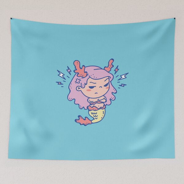 Item preview, Coral Mermaid designed and sold by SPIRIMAL.