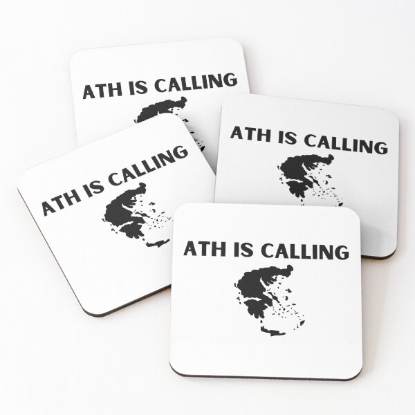 Item preview, Athens is Calling - Greek Map  designed and sold by esarantakos.