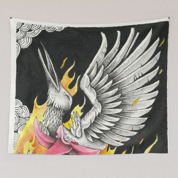 Item preview, Crane in Distress designed and sold by WilliamSchaff.