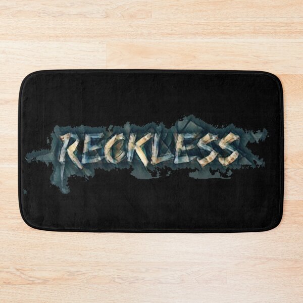 Item preview, RECKLESS - reckless - text - quote designed and sold by BODYLANGUAGE101.