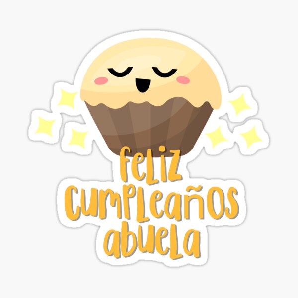 Kawaii Cute Cupcake Feliz Cumpleaños Abuela Kawaii Cute Cupcake Feliz Cumpleaños Abuela