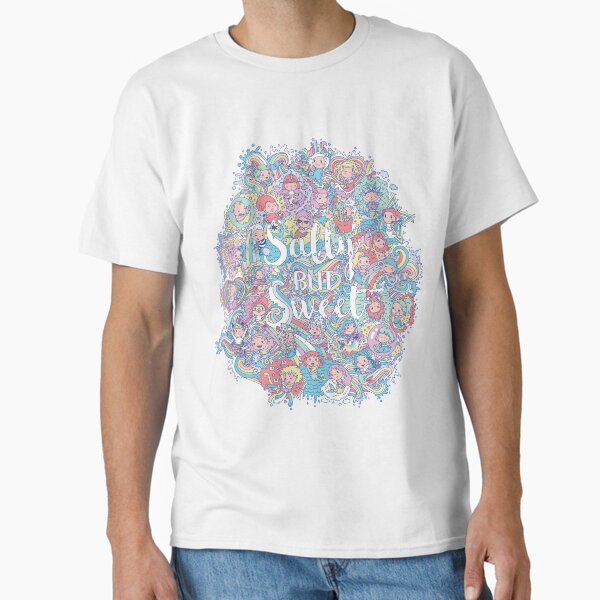 Salty but Sweet Ultimate mermaid design Classic T-Shirt