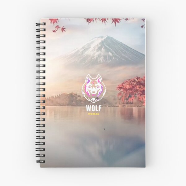 Item preview, Mountain Fuji Wolf Woman designed and sold by Gabrielaxel300.