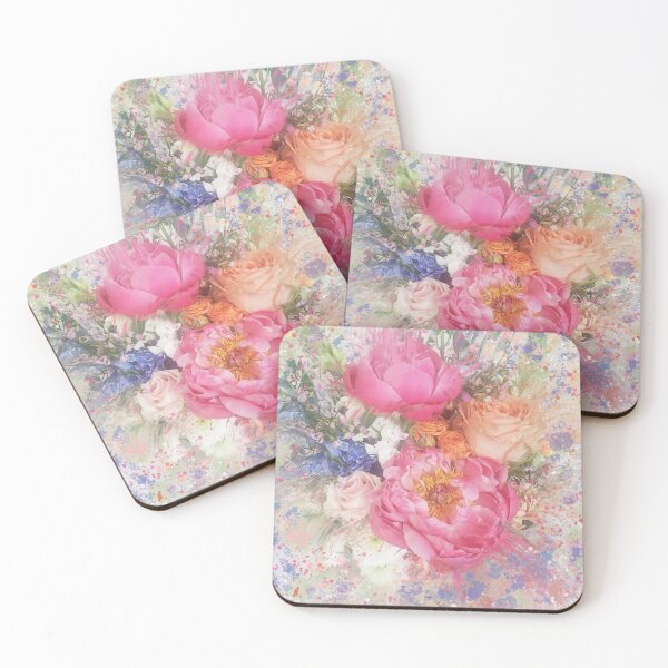 Item preview, Vintage florals Cottage Garden Mixed Media designed and sold by OByD.