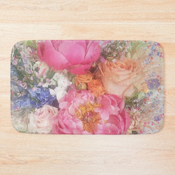 Item preview, Vintage florals Cottage Garden Mixed Media designed and sold by OByD.
