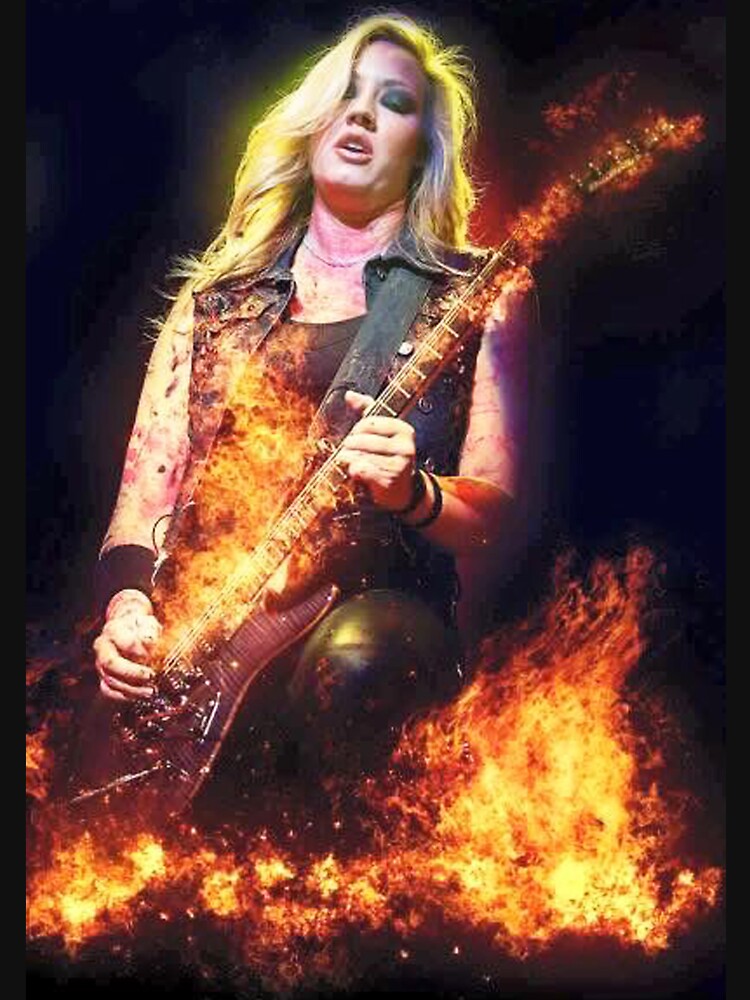 Thumbnail 7 of 7, Classic T-Shirt, Nita Strauss Is On Fire designed and sold by futter91.