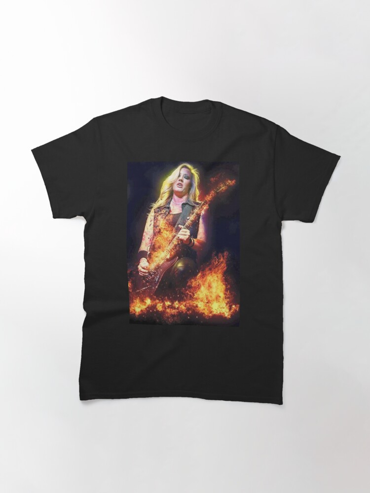 Thumbnail 3 of 7, Classic T-Shirt, Nita Strauss Is On Fire designed and sold by futter91.