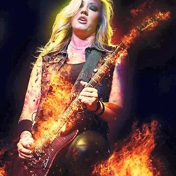 Artwork thumbnail, Nita Strauss Is On Fire by futter91