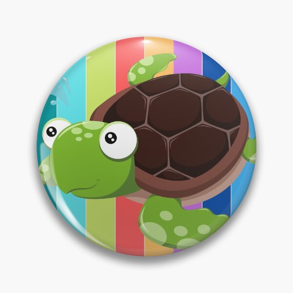 Item preview, Sea Turtle Out for a Walk, Cute Turtle designed and sold by 880Desing.