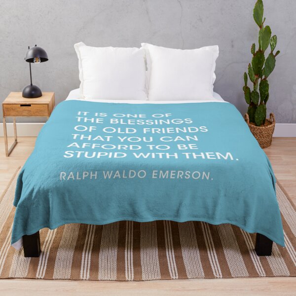 Item preview, It Is One Of The Blessings Of Old Friends, Ralph Waldo Emerson designed and sold by corbrand.