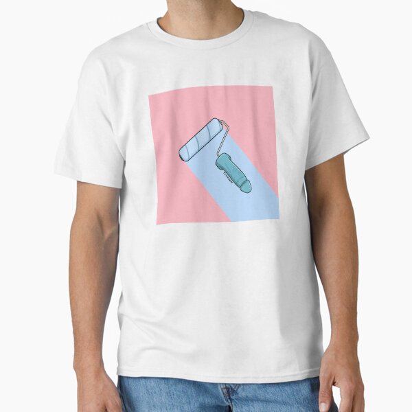 Ink Roller (blue/pink) Classic T-Shirt