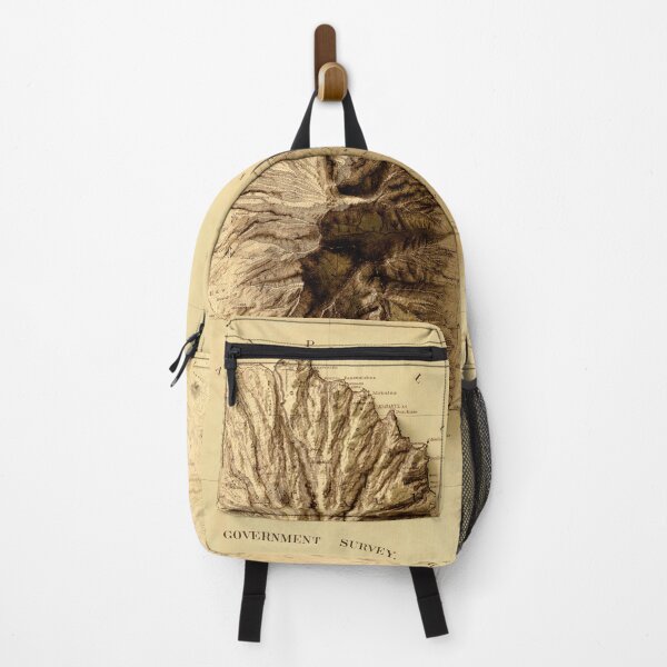 Item preview, 1885 Maui Relief Map 3D digitally-rendered designed and sold by ThinkAboutMaps.
