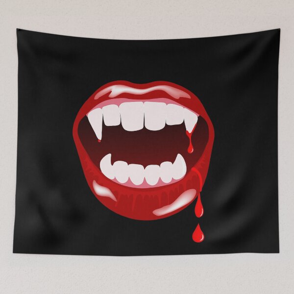 Item preview, BLOODY VAMPIRE Mouth designed and sold by FunWithChemo.