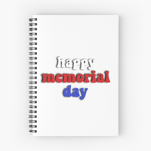 Item preview, happy memorial day design designed and sold by ViviTV.