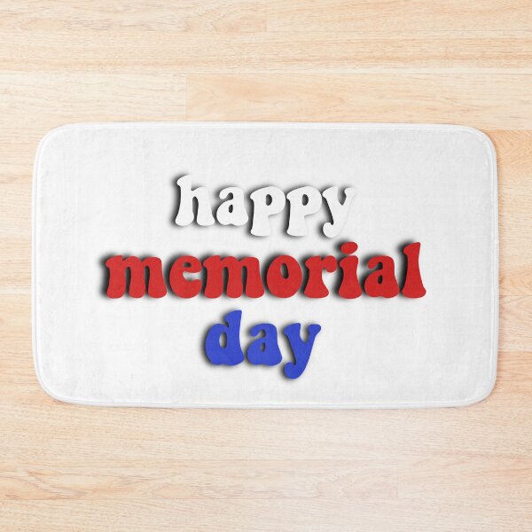 Item preview, happy memorial day design designed and sold by ViviTV.