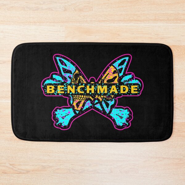 Item preview, Benchmade Knife Knives Butterfly Pirate Operator - Crossbones Bones Neon Blue Retro designed and sold by Warhawk Designs.