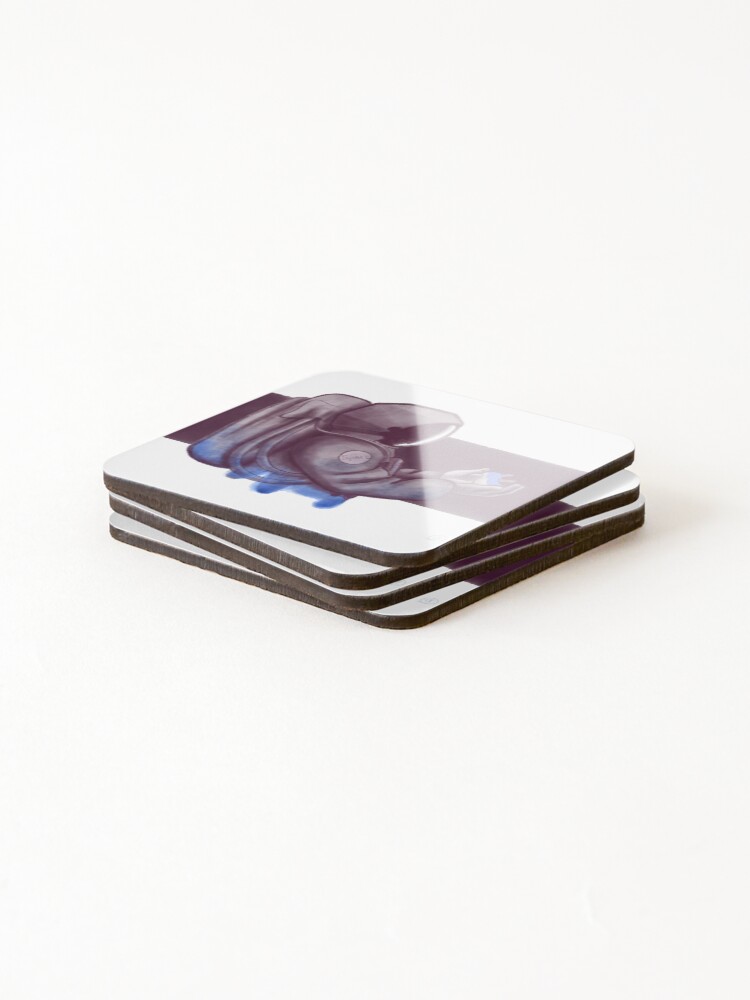 Thumbnail 4 of 5, Coasters (Set of 4), Space designed and sold by SimonPostscript.