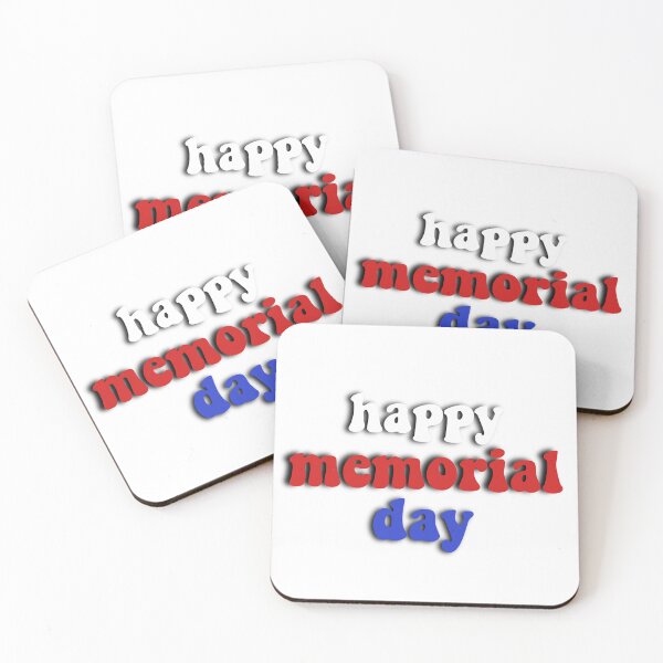 Item preview, happy memorial day design designed and sold by ViviTV.