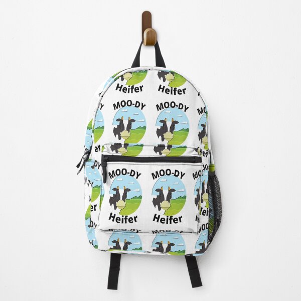 Item preview, " Moo-dy Heifer" Funny Cow T-Shirt Design designed and sold by JMWCD.