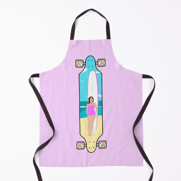 Item preview, Longboard Surfing Summer Dreams designed and sold by Fangpunk.