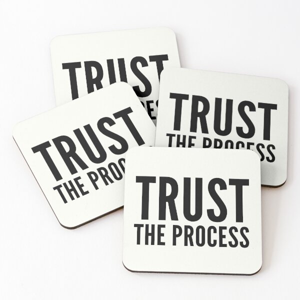Item preview, Trust the process inspirational quote motivational mental health slogans strong women savage classy life motto minimalist short words quotes positivity success sayings 6 designed and sold by Inside Head.