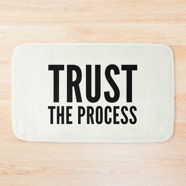 Item preview, Trust the process inspirational quote motivational mental health slogans strong women savage classy life motto minimalist short words quotes positivity success sayings 6 designed and sold by Inside Head.