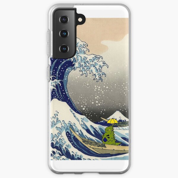 The Great Wave of Tyranitar Samsung Galaxy Soft Case