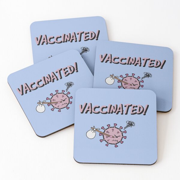 Item preview, Vaccinated! designed and sold by shackledlettuce.