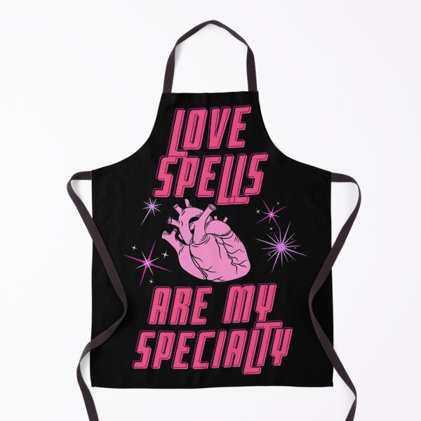 Item preview, black and pink Love spells are my specialty designed and sold by SpritesOfSpirit.