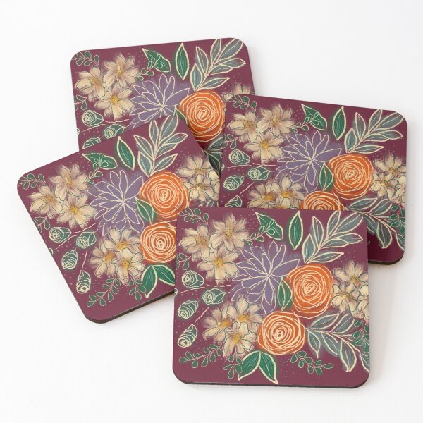 Item preview, Cozy florals designed and sold by mackycross.