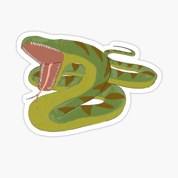 Titanoboa Sticker