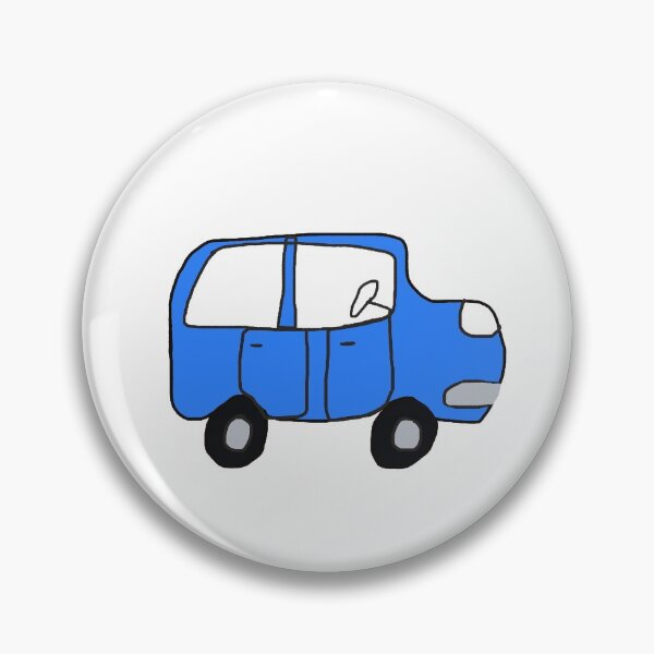 Item preview, Little BLue Car  designed and sold by ArtFactory5.