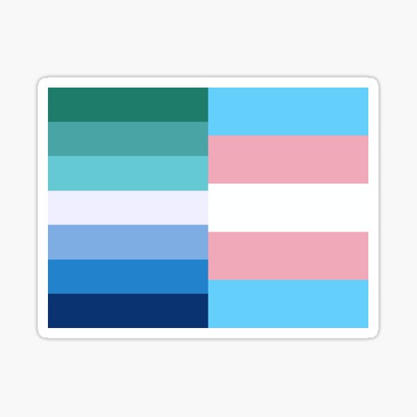 trans and gay mlm flag