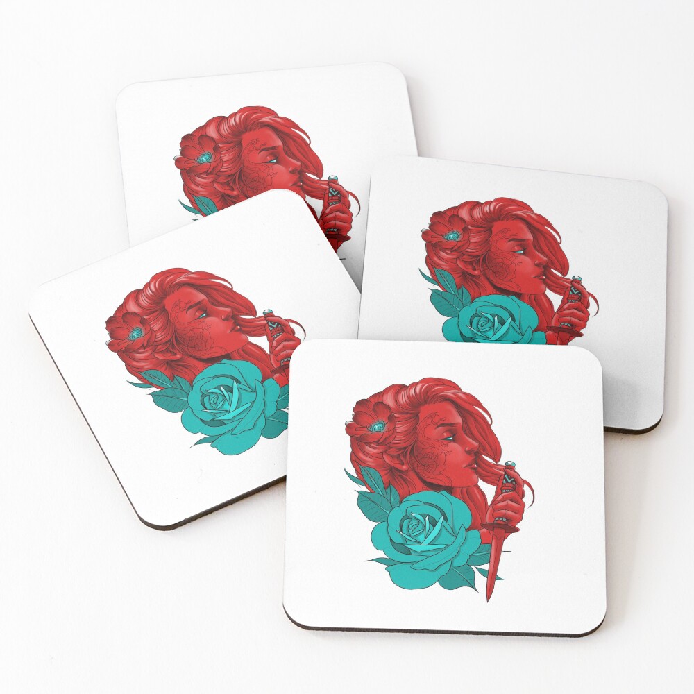 Item preview, Coasters (Set of 4) designed and sold by GrecoArtDesign.