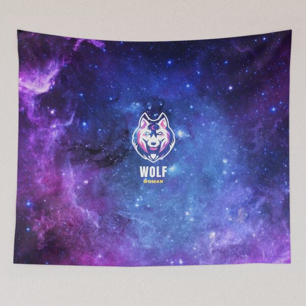Item preview, Alpha Wolf Night-sky Woman designed and sold by Gabrielaxel300.