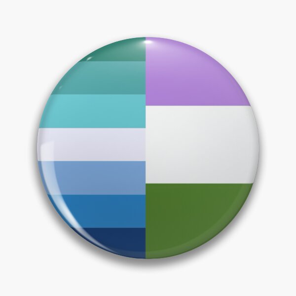 Item preview, mlm/nblm and genderqueer flag designed and sold by luvscreen.