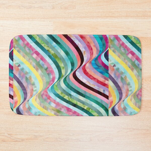 Item preview, Multi Color Wave Pattern designed and sold by StoneColdMovies.