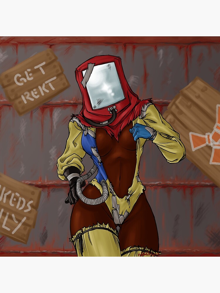 Rust game Hazmat babe pinup DARK" Canvas Print for Sale by DHPrintCanada | Redbubble Rust game Hazmat babe pinup DARK" Canvas Print for Sale by DHPrintCanada | Redbubble
