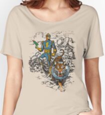 Calvin: The Spiffy Spaceman Women's Relaxed Fit T-Shirt