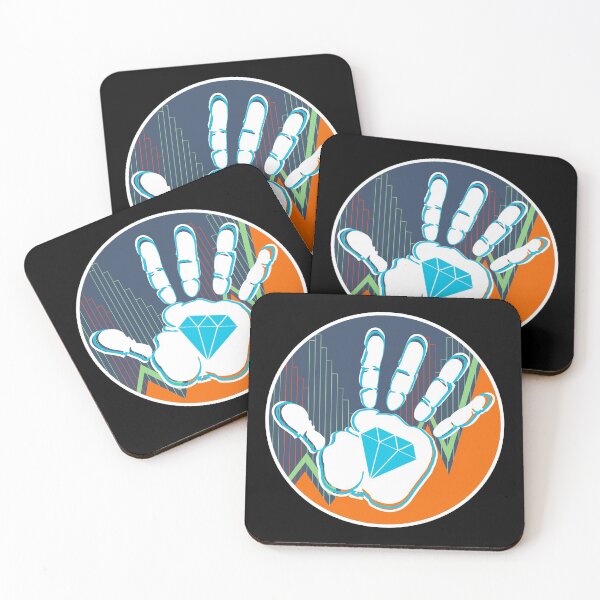 Item preview, Crypto - D Hands 7 designed and sold by BLACKSUN-SHOP.