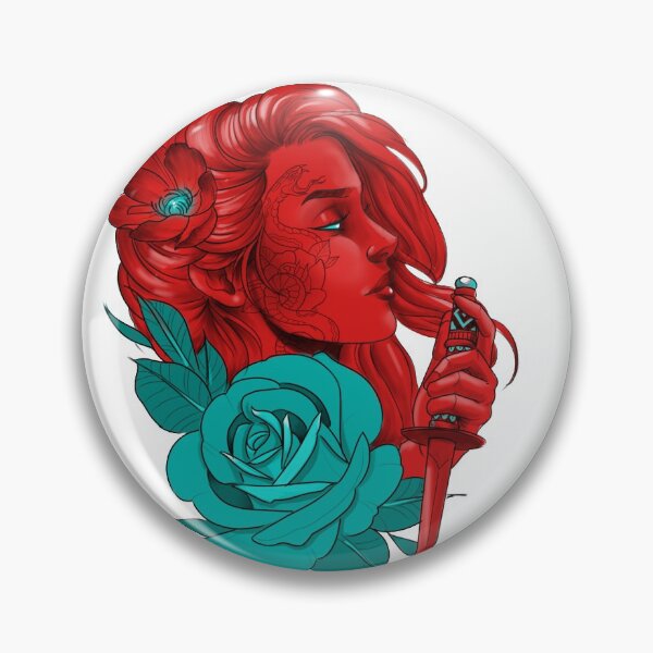 Item preview,  Neotraditional Woman designed and sold by GrecoArtDesign.