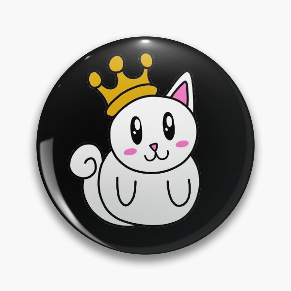 Item preview, Cute Cat in a Crown designed and sold by palaco210.