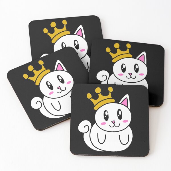 Item preview, Cute Cat in a Crown designed and sold by palaco210.